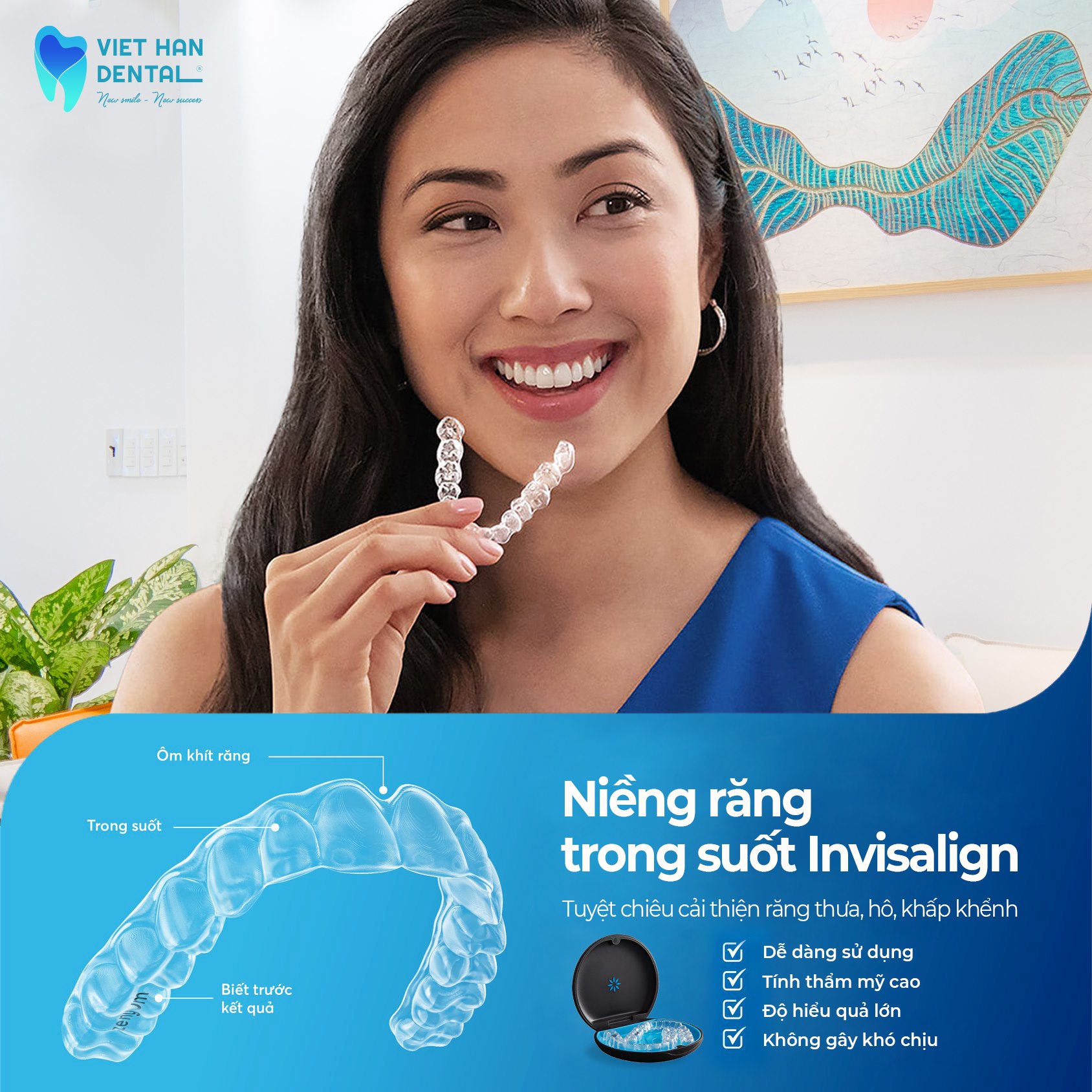 Niềng răng trong suốt Invisalign