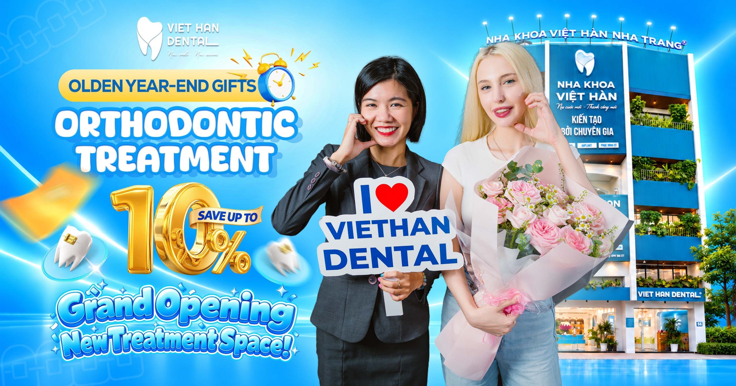Orthodontic treatment offers at Viet Han Dental Clinic
